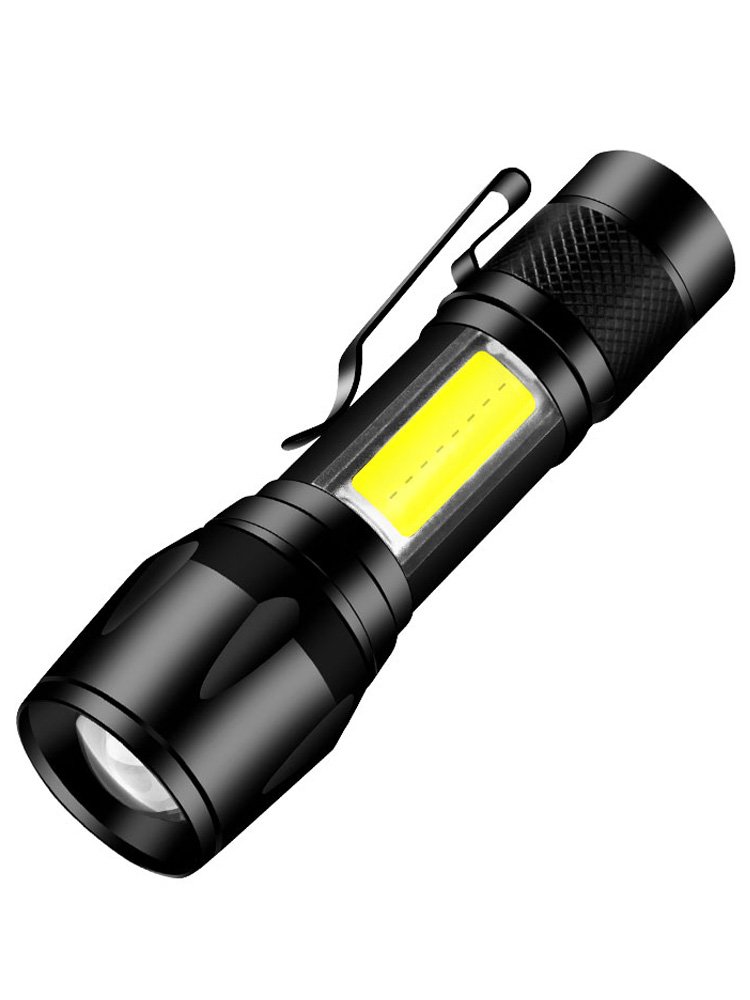 the flashlight is so bright that you can charge it