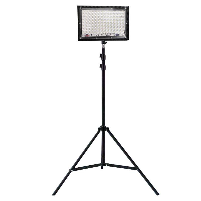 Photos outside of emergency light bulbs to fill the light