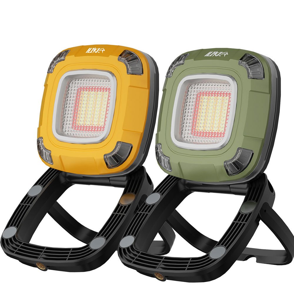 The outdoor multi-purpose camping light is charged to the magneto-suction tent