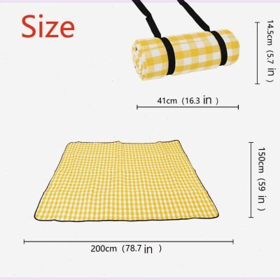 Wholesale and outdoor picnic mats at the factory can be machined with thick tide-proof pads and super-large beach camping pads