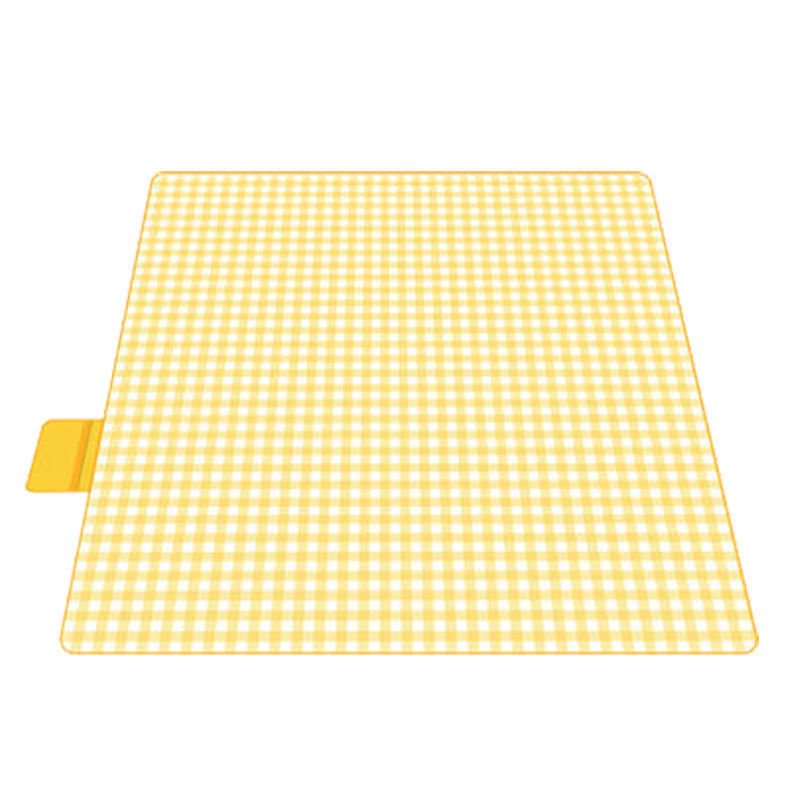 A picnic mat for the outdoor cooking camp camp tent with water and a thick field camping mat for the autumn trip