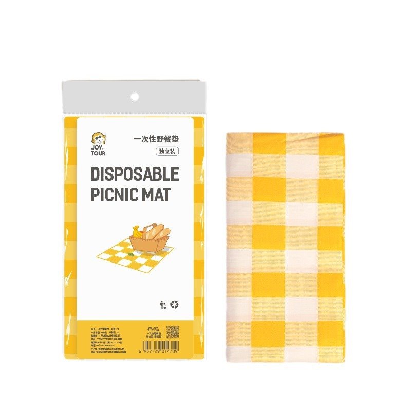 A one-time picnic pad and a thick camping spring pad will carry a water-grass beach pad