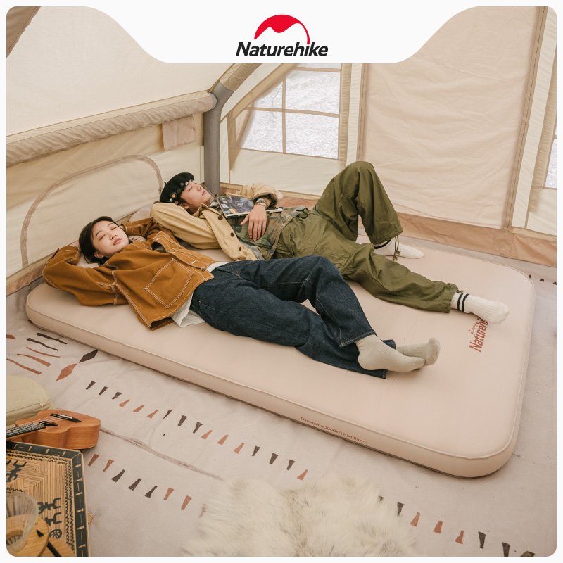 Naturehike moves the client's camping tent, auto-inflated cheese pads, camping mattresses