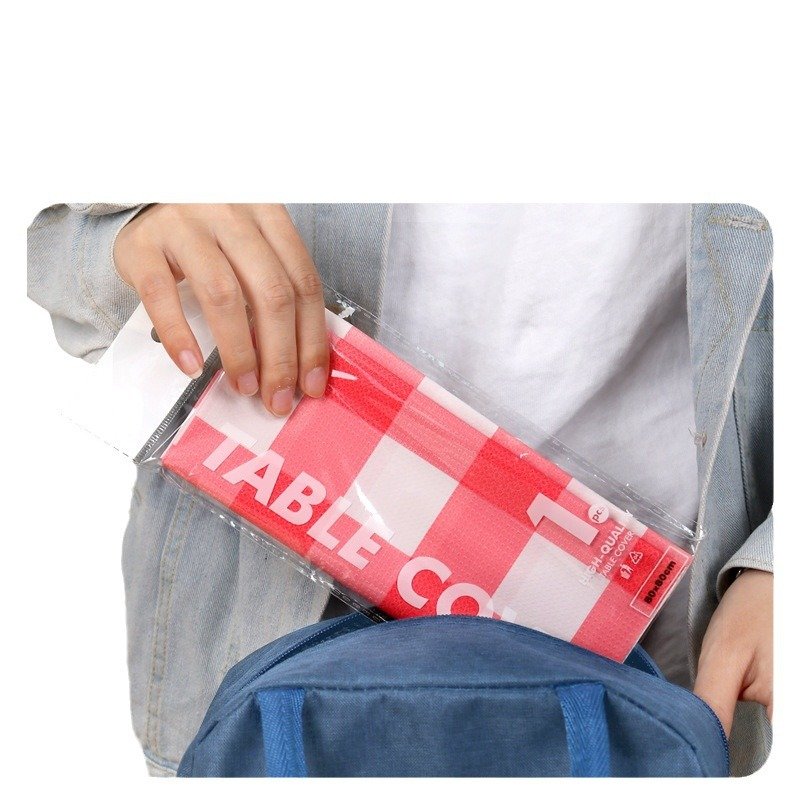 One-time picnic mats with long, square, outdoor tablecloths with waterproof and thick picnic mats with field picnic tables