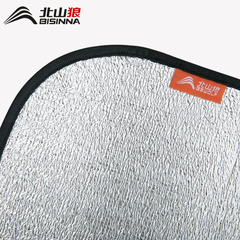 The picnic mats are aluminum and tidbit-proof with a thick outdoor cooking field