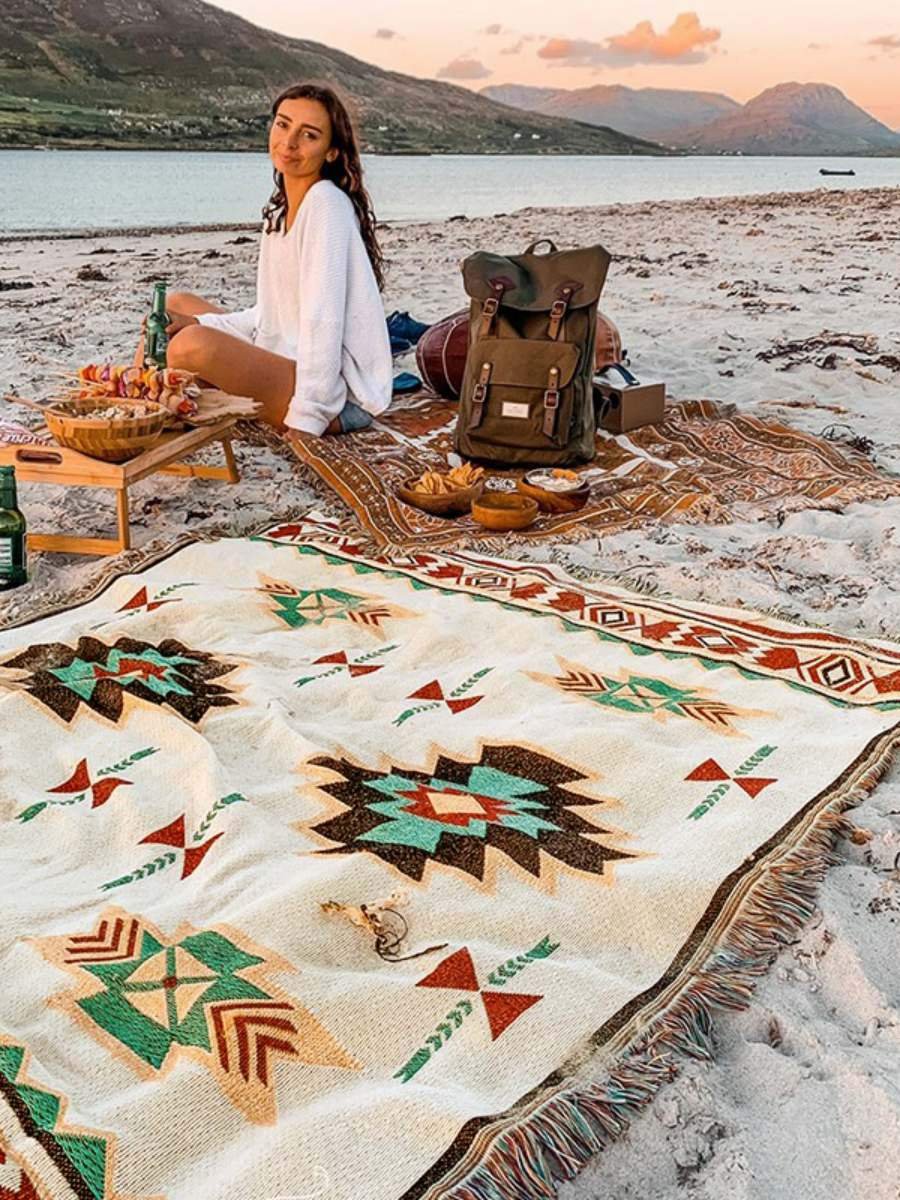 bohemia carpet blanket