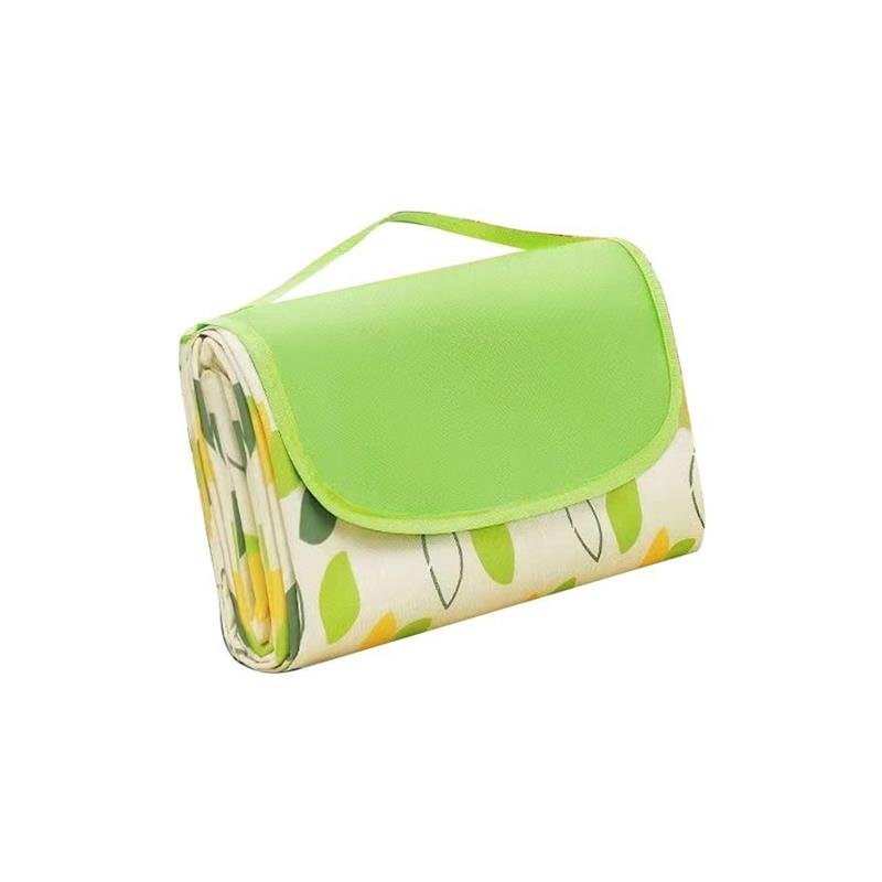 A picnic mat with a thick outdoor picnic and a water-sit pad with a damp-paint-painted tent