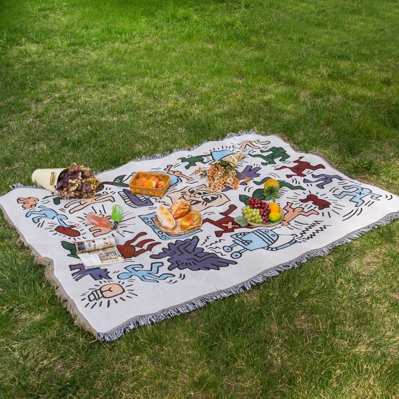 ins-painted picnic pads, damp-paint-paint-paint-paint-paint-paint-painted carpets