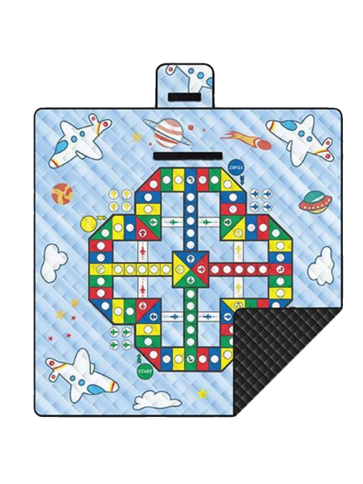 The picnic mats play the tide-proof outdoor tents, camp-side field picnics thicker