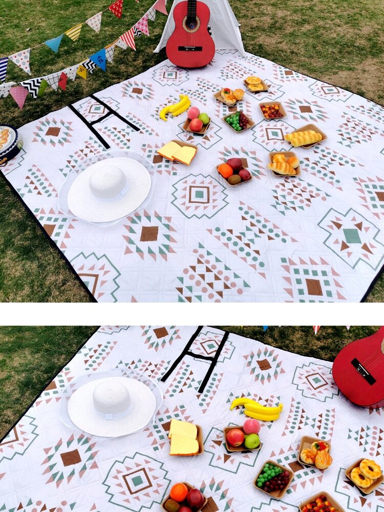 SUPER THICK 3X4 METRE ULTRASONIC NATIONAL PICNIC PADS FOR TIDE-PROOF OUTDOOR CAMPING