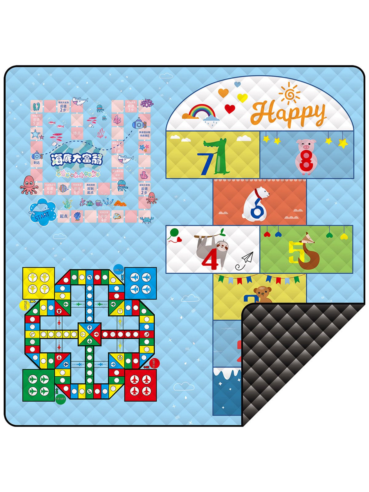 The camel's official flag shop, an outdoor tide-proof picnic pad tent, camping on the outskirts of the camp