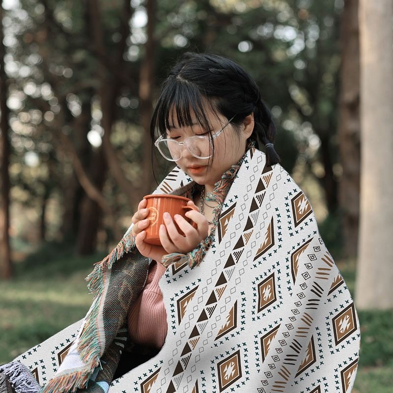 The garden outdoor picnic mats are thicker and the spring picnics are camped on the beach