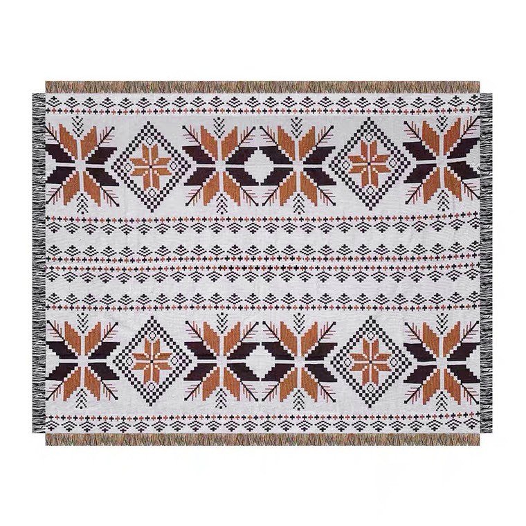 A picnic mat with a thick Bohemia mat and an outdoor camping blanket tablecloth