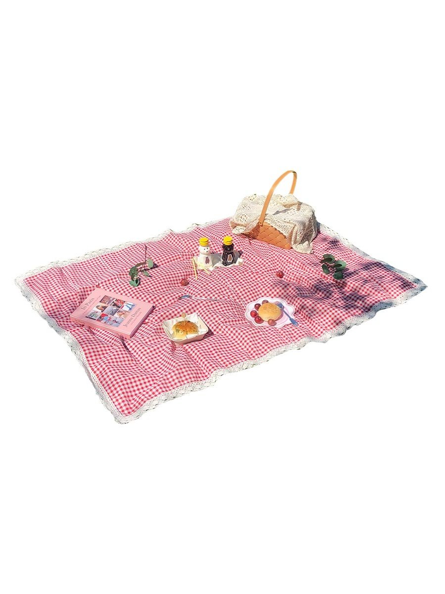 Spring mats, picnic mats, outdoor camping, with damp pads and thick sand beaches, red-grass pads