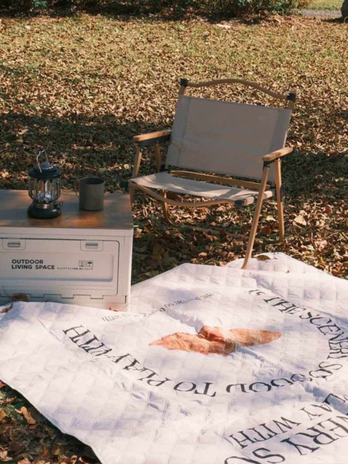 a picnic pad with a thicker home-side picnic cloth can fold ins-frozen sand beaches with sun-back pads