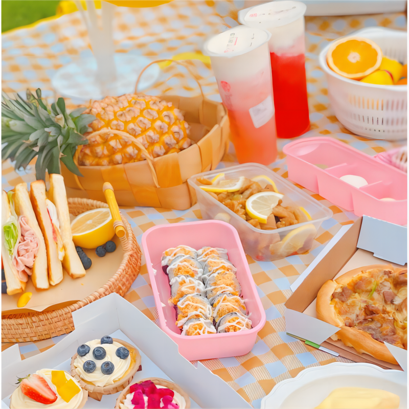 A picnic mat with a thick outdoors and a water-proof Oxford lawn camp folding of super-large floor mats