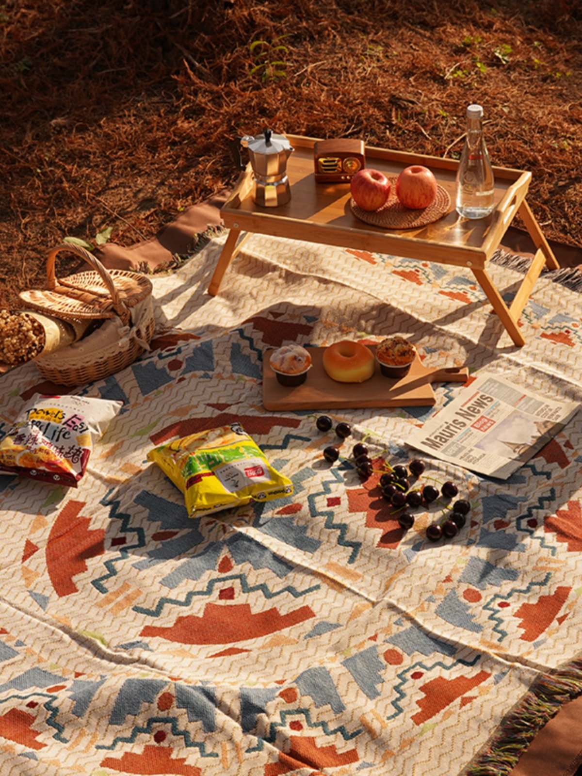 the picnic pads are thicker than the lins and camping tent pads for the beach