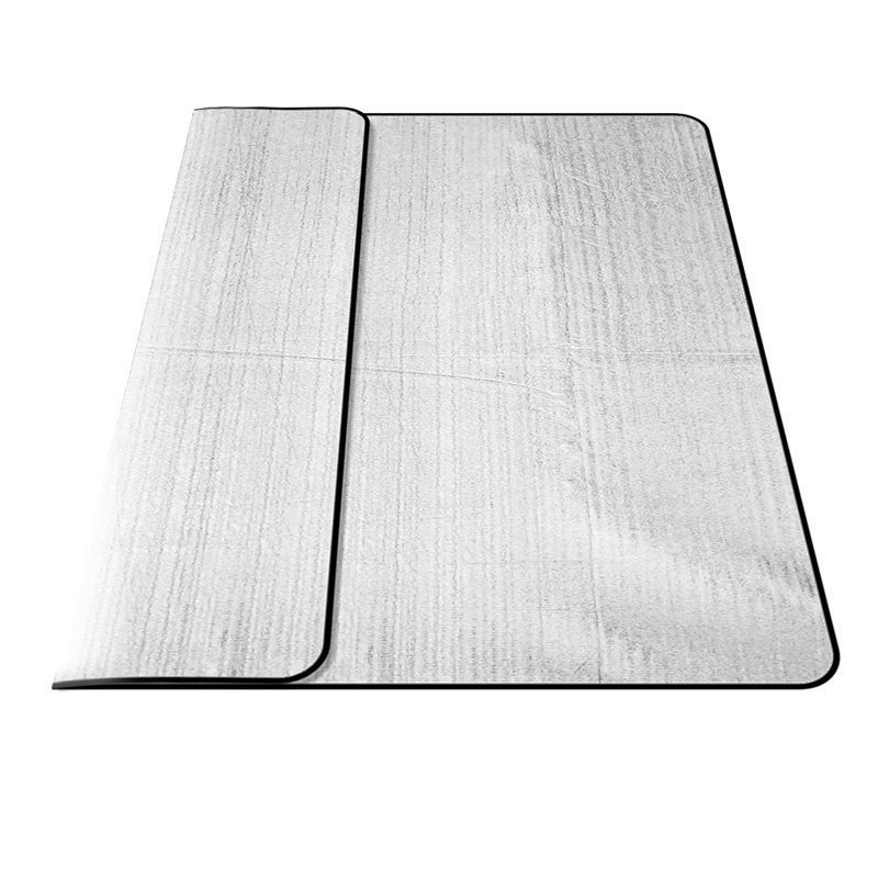 Aluminum single-man double-manufacturing aluminum plating super light waterproof camp picnic pads