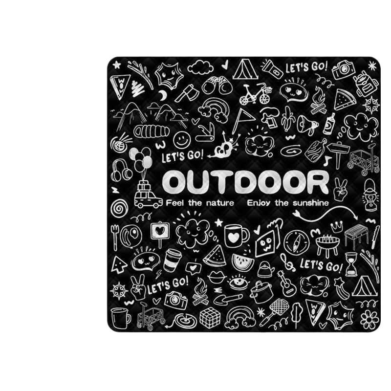 Double-wire ultrasound and extra-hot picnic pads, aluminum membrane floor mat, black belt