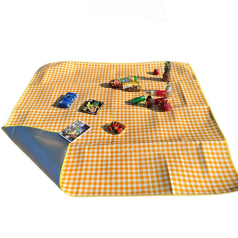 And when you set up a hot, water-proof, water-proof, outdoor mattress, you take a picnic pad to camp on the beach