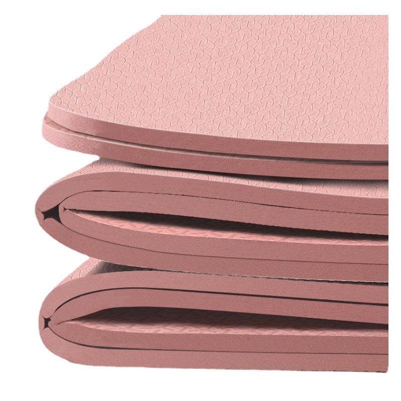 Camping mattresses can fold portable yoga pads and thick classrooms with children's lunch break pads