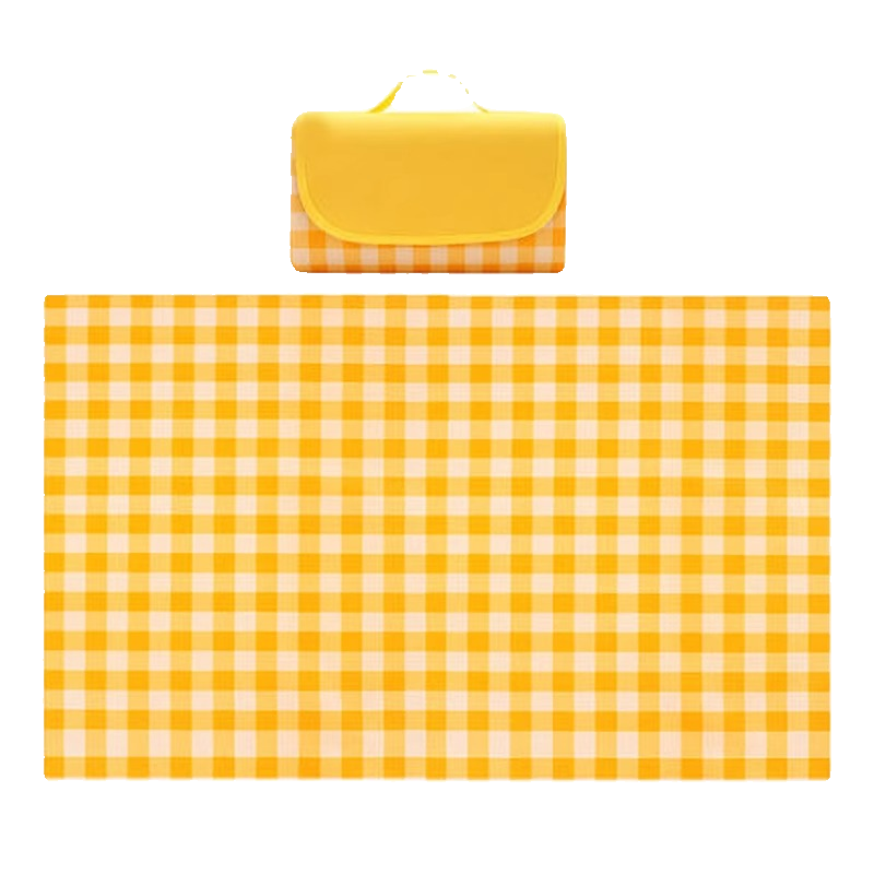 A picnic pad and a thick picnic cloth will carry camping mattresses with a camping tent