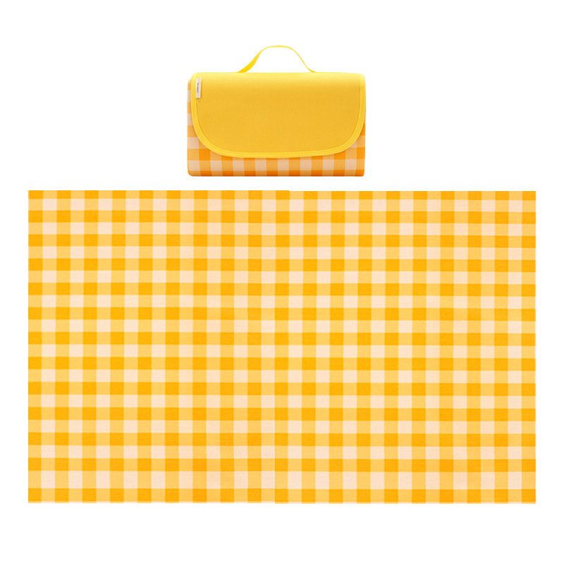 Portable flood-proof camping pads with a wide-and-heavy peri-urban picnic cloth