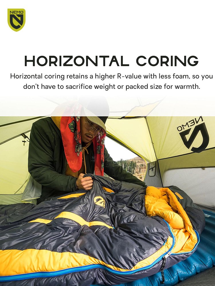 NEMO Flyer Aircrew's own inflatable outdoor camping tent to keep the sleeping pad warm and light to quantify the tide-proof pad