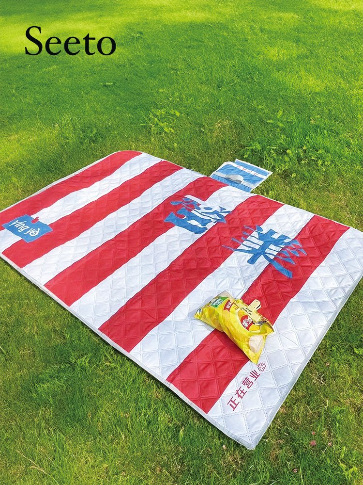 seeto picnic pads with thick outdoor camper pads with folding of field lawn pads