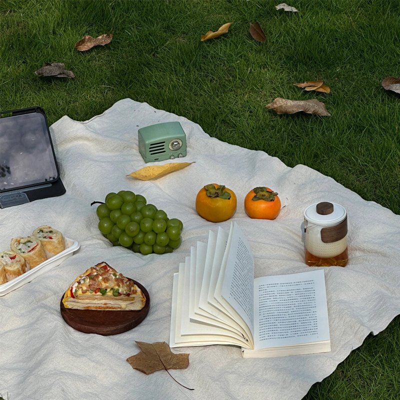 spring mats for picnics, ins, camping equipment, with a thick mattress to take pictures of the tablecloths