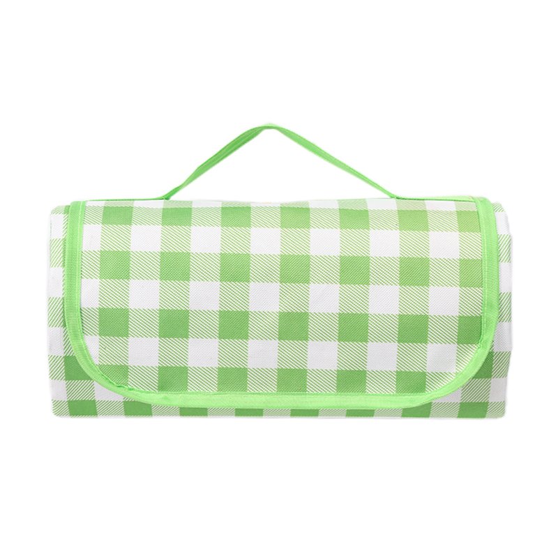 The picnic mats are thicker and the spring picnic mats are protected from the lawn mats