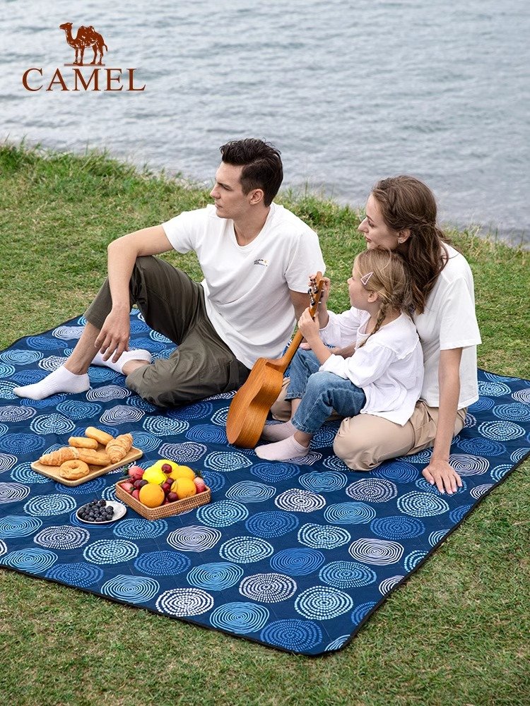 Camel picnic mats outside camping and tide-proof pads with picnic mats and beach mats for the festival