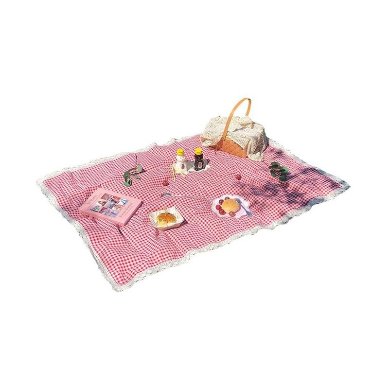 Spring mats, picnic mats, outdoor camping, with damp pads and thick sand beaches, red-grass pads