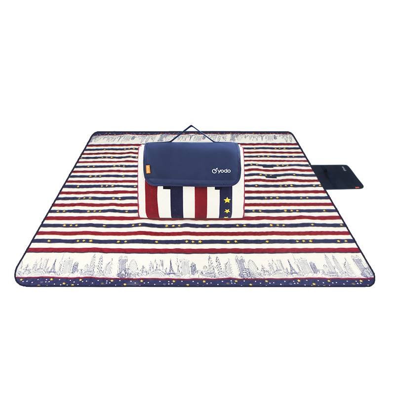 German outdoor picnic pads with a thick portable tent, beach pads with an ultrasound field camping pad