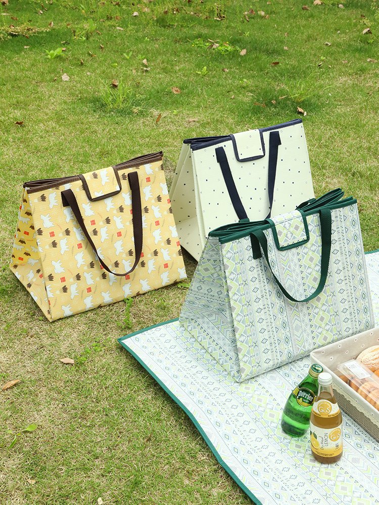 Home-based picnic pads with thick outdoor spring lawn mats, camping tent and cooking pads