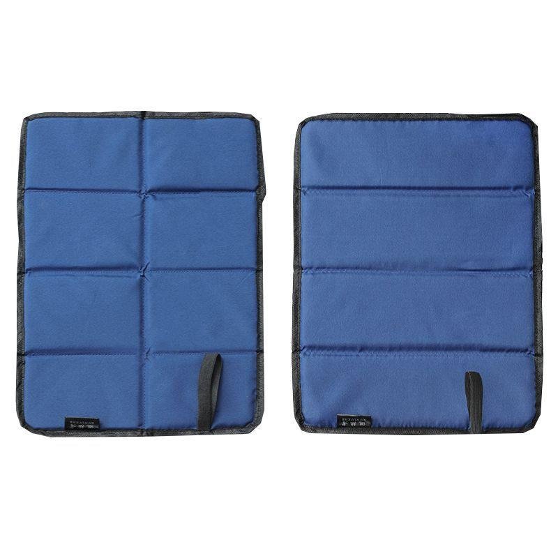 OXFAM outdoor folding seating pads are cool and cold, and with them, camping mats for milling