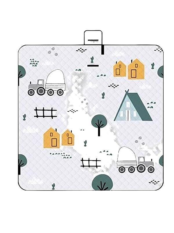 Expeditioner's picnic pads with a thick spring lawn camping tent The beach pads will carry the kitchen pads