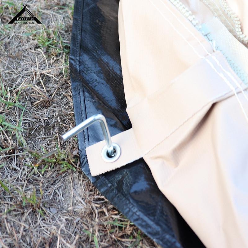 Raining and water-protected carpet pads for the open-door camping camping of the Court