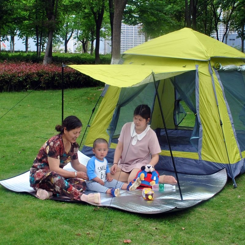 It's all about camping on the floors of the sleeping shrine