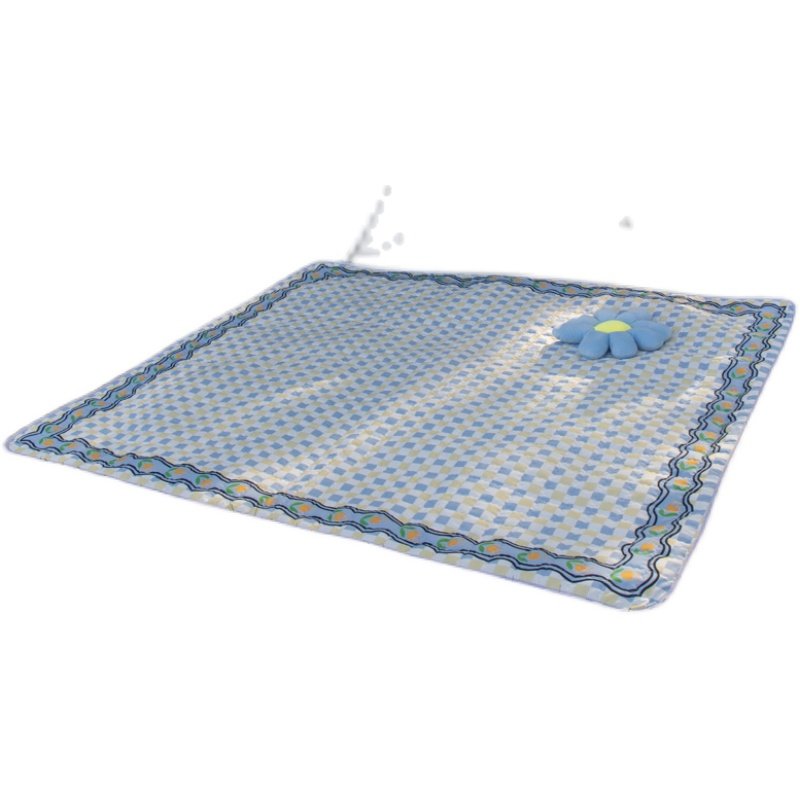 Outdoor waterproof and waterproof picnic mats with thick spring pads and camping tents with super camp children in the fall