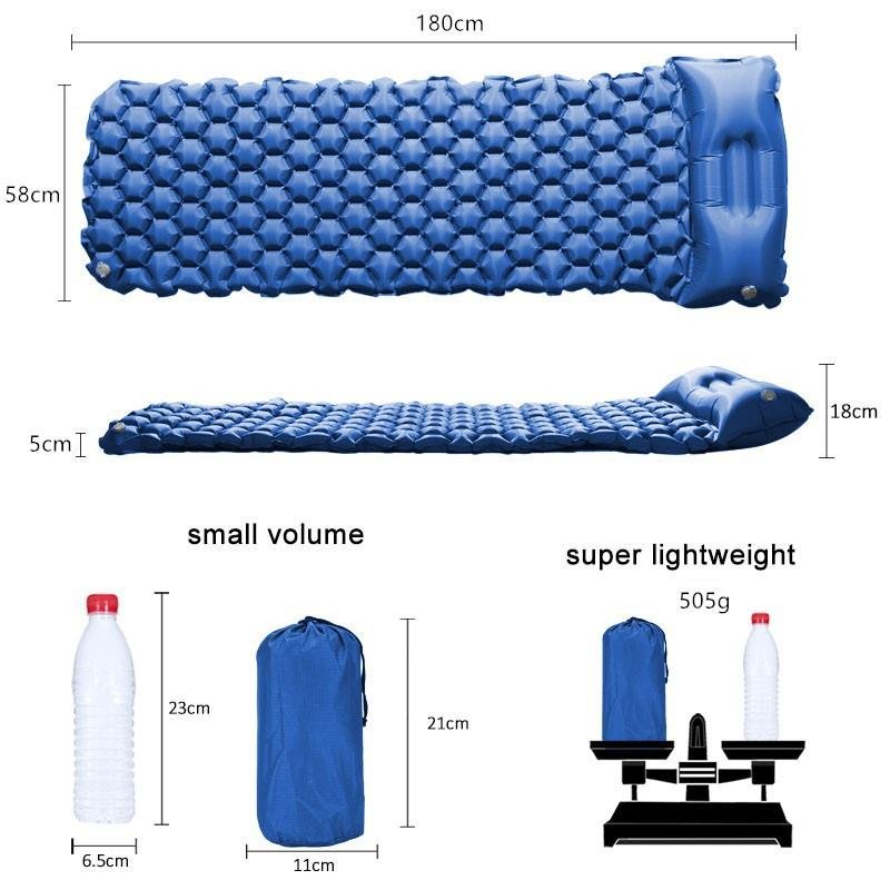 Plants, super-light outdoor inflatable pads, camping pads, beach pads, factory directs, real prices