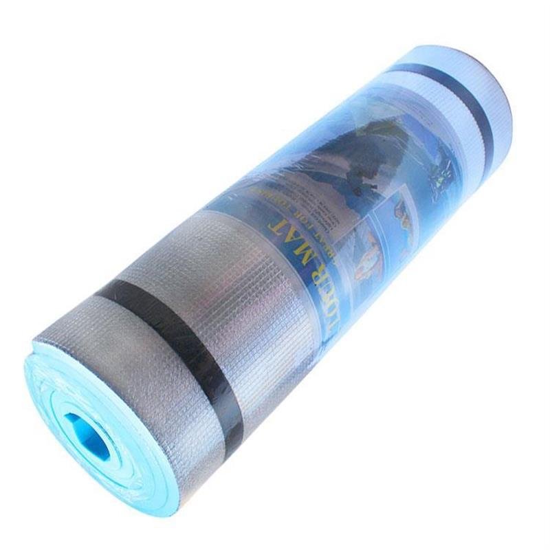 One centimetre thick-on-out flood-proof pad and aluminum-resistant-coated picnic mat camping pad