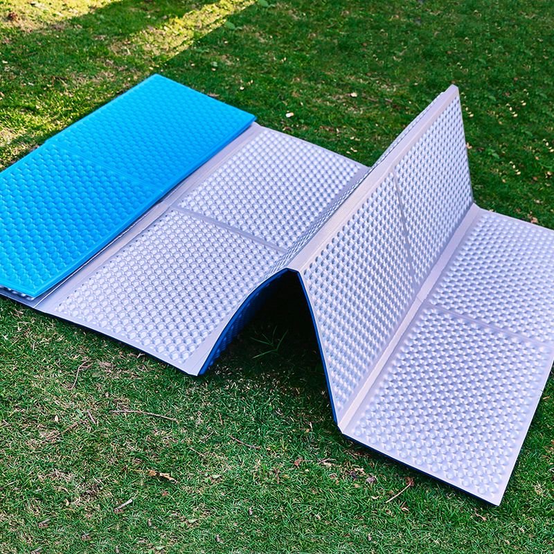 Flying single-man egg nests folding damp-resistant mats with large and thick outdoor camping tent-portable omelet mattresses
