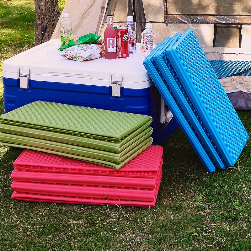 Flying single-man egg nests folding damp-resistant mats with large and thick outdoor camping tent-portable omelet mattresses