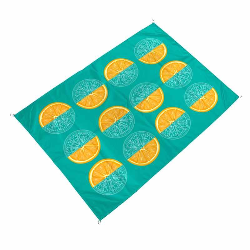 Foreign trade hot camp nylon-printed picnic mats mini-waterproof plaque and damp-past-proof blankets