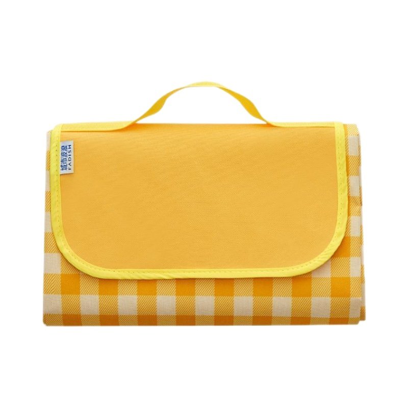 a picnic pad with a thick outdoor camping and a portable waterproofing field