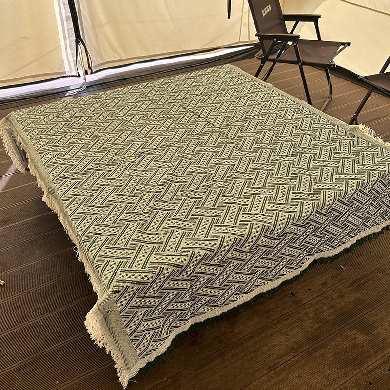 ins picnic pads, red-hot-free carpet mats with thick beach mats, single-person camping