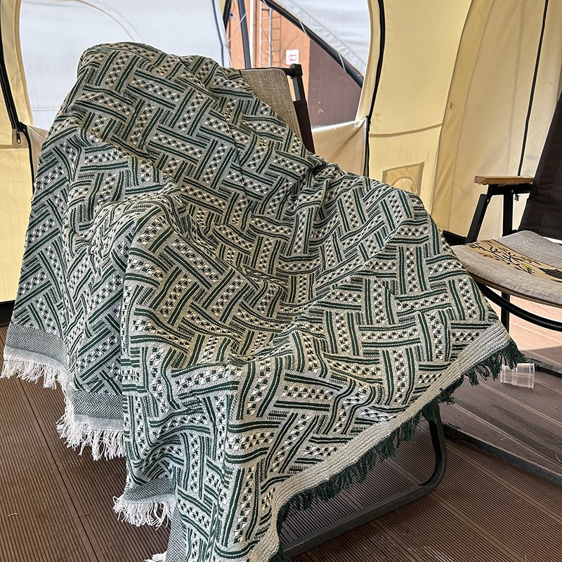 ins picnic pads, red-hot-free carpet mats with thick beach mats, single-person camping