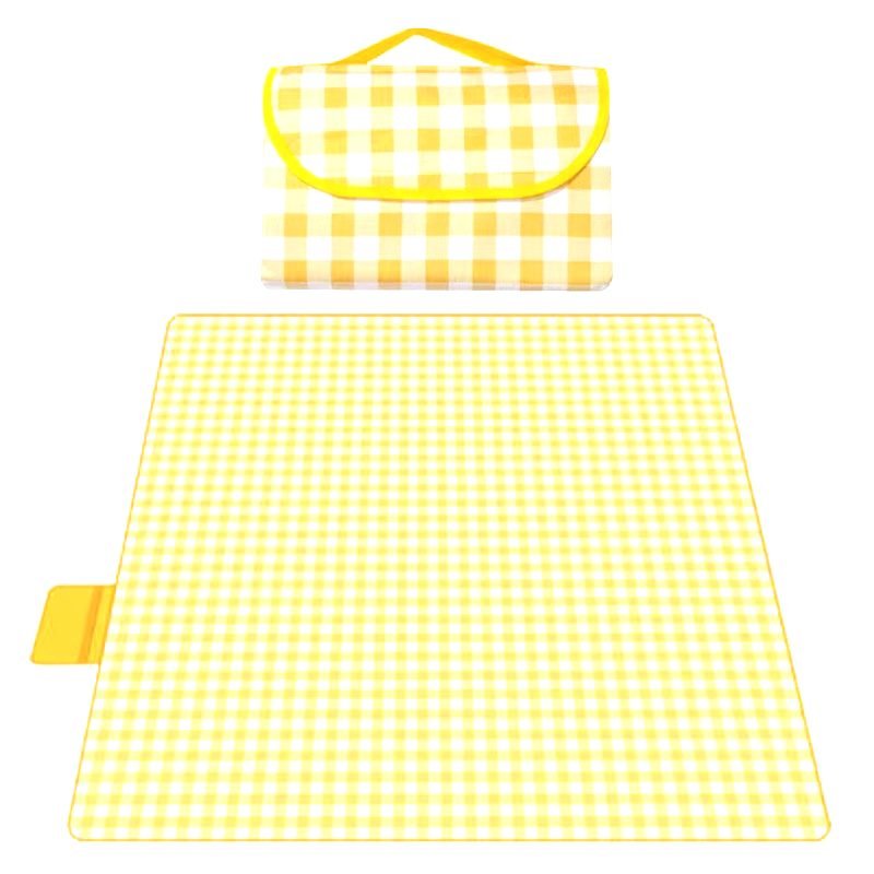 A picnic mat with a thick outdoor picnic, waterproof, and a spring field trip can fold the picnic cloth