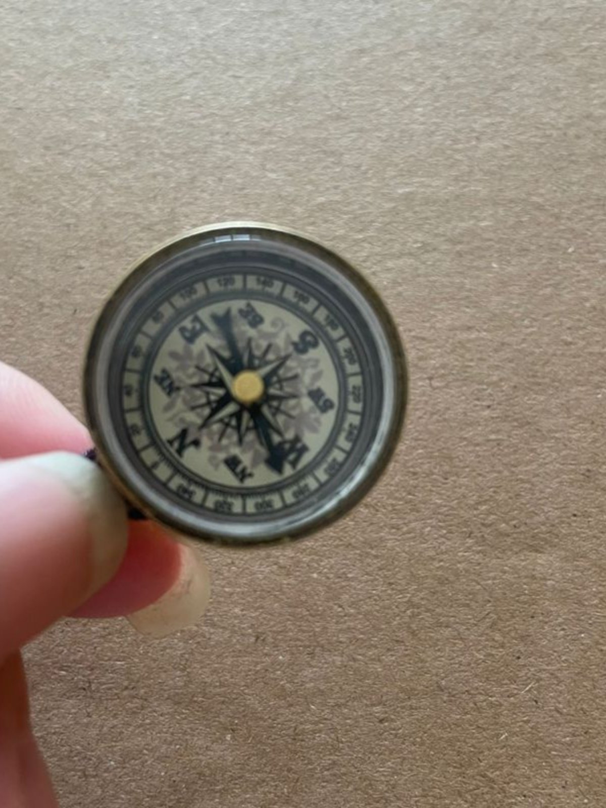 OPEN-AIR RETROSPECT METAL KEY LOCKING POINT TO A 2.3-CM NORTHERLY MINI-NAVIGATION GUIDE CUSTOMIZING LOGO